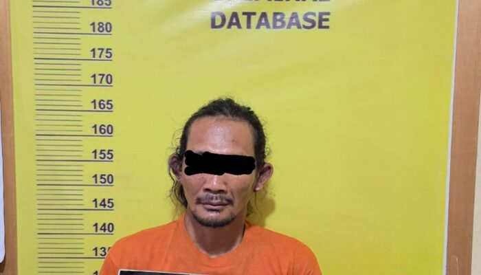 Curi TV dan Tabung Gas, Pria Paruh Baya Dibekuk Polsek Ujung Batu