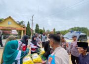 Polres Kuansing Gelar Operasi Pasar Pangan Murah di Singingi Hilir dan Hulu Kuantan, Pastikan Stabilitas Harga dan Pasokan Beras