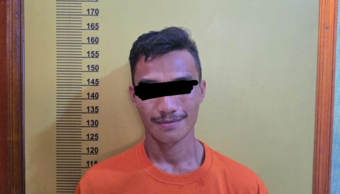 Polsek Rokan IV Koto Bekuk Pengedar Sabu, Sita 8 Paket dan Uang Tunai