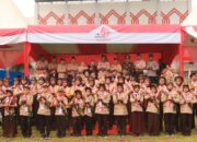 Lapas Pasir Pangaraian Hadiri Apel Besar Hari Pramuka ke-64, Dukung Pembinaan Generasi Muda