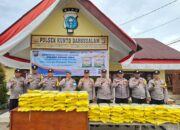 Beras Murah Ludes dalam Sekejap! Bazar SPHP Polres Rohul Diserbu Ratusan Warga di Kunto Darussalam