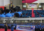 1.156 Mahasiswa PCR Deklarasi Anti Narkoba Bersama BNNK Pekanbaru