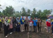 Polsek Rambah Hilir Tanam Jagung di Desa Sejati, Dukung Ketahanan Pangan