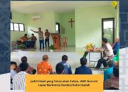 WBP Kristiani Lapas Narkotika Rumbai Tekun Beribadah, Ciptakan Lingkungan Pemasyarakatan yang Religius