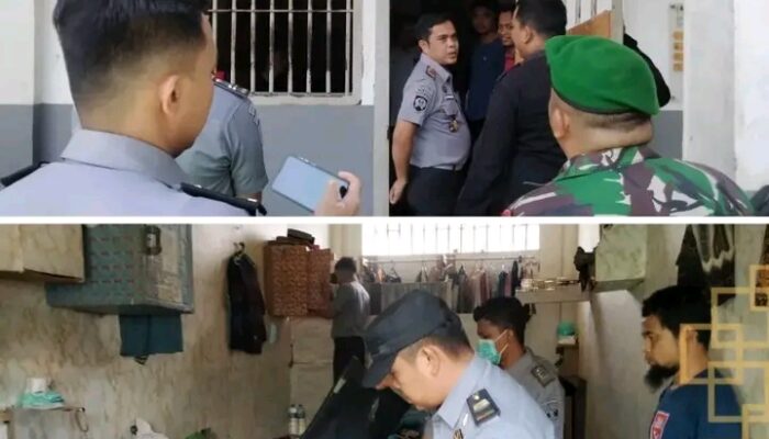 Berantas Halinar, Lapas Narkotika Rumbai Razia Bersama APH