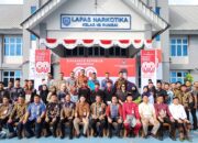 Upacara HUT ke-80 RI di Lapas Narkotika Rumbai Berlangsung Khidmat dan Bermakna