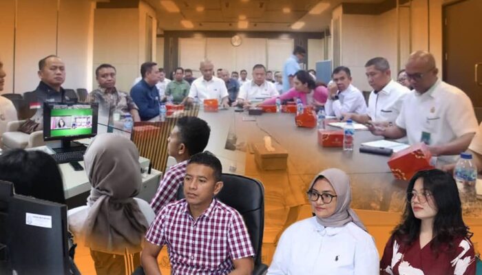 Kejari Rohul Mantapkan Strategi Intelijen, Ikuti Vicon Bersama JAM Intelijen