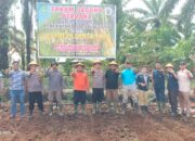 Polsek Tandun Tanam Jagung di Lahan Desa, Dukung Program Ketahanan Pangan