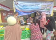 Polsek Kunto Darussalam Gelar Bazar Beras Murah, 2 Ton SPHP Ludes Terjual