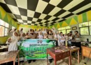 Sat Binmas Polres Rohul Tanam Bibit Manggis, Cetak Generasi Hijau di SMKN 1 Rambah