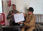 Aksi Tegas! Polsek Kunto Darussalam Bersama Pemdes Muara Dilam Cegah Pencurian Sawit