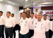 Lapas Pasir Pangaraian Ikuti Apel Bersama Pegawai Kemenko Bidang Hukum dan HAM dan IMIPAS  