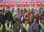Apel Akbar Satkamling Polres Rokan Hulu Digelar, Wujud Sinergi Polri dan Masyarakat dalam Menjaga Keamanan
