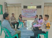 Polsek Tambusai Utara Gelar Minggu Kasih, Jalin Silaturahmi dengan Jemaat Gereja BNKP