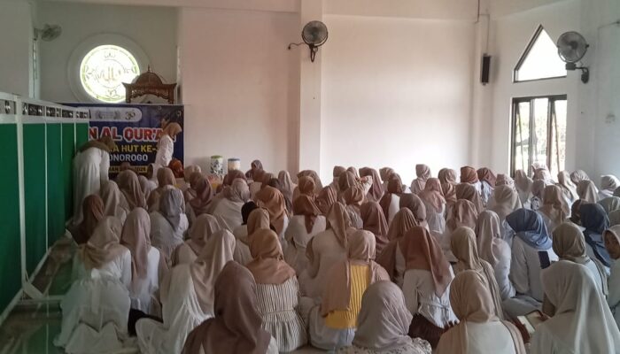 SMAN 3 Ponorogo Meriahkan HUT ke-36 dengan Semaan Qur’an dan Lomba Antar Kelas