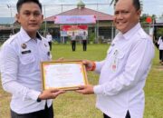 Momentum Hari Kesaktian Pancasila, Lapas Pasir Pangara­yan Sematkan Kenaikan Pangkat dan Pegawai Teladan