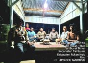 Polsek Tambusai Perkuat Sinergi dan Keamanan Bersama Warga Desa Rantau Panjang