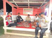 Polsek Kunto Darussalam Gelar Kegiatan Satkamling dan Aksi Peduli Lingkungan di Desa Bukit Intan Makmur