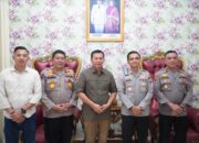 Kapolres Rohul AKBP Emil Eka Putra Silaturahmi dengan Tokoh Masyarakat Ujung Batu, Bahas Sinergi dan Kepedulian Lingkungan