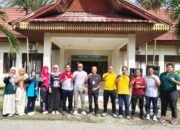 Polsek Kunto Darussalam Gelar Senam Bersama Pegawai Kecamatan Pagarantapah Darussalam