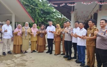 Dukung Visi Prabowo, Muhammad Rahul Tinjau Dapur Gizi dan SDN di Tandun