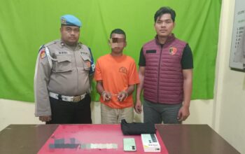 Curi N-MAX Milik Majikannya, Seorang Karyawan Cuci Motor Ditangkap Polsek Rambah Hilir