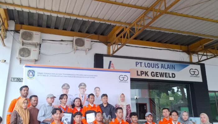 Wakil Ketua II DPRD Kepri Dorong Peningkatan Kompetensi Pemuda Lewat Pelatihan Las 3G dan 5G