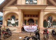 Polsek Rambah Hilir Laksanakan Program Minggu Kasih di Gereja HKBP Estomihi