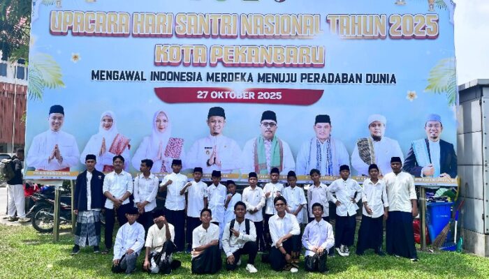 Santri IBS 2 Pekanbaru Tampil Memukau di Peringatan Hari Santri Nasional 2025