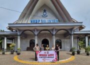 Polsek Kunto Darussalam Gelar “Minggu Kasih” di Gereja HKBP Sion Sei Intan