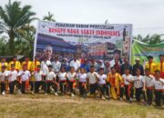 80 Atlet PKNSI Rohul–Rohil Jalani Ujian Kenaikan Sabuk di Desa Sungai Kuning