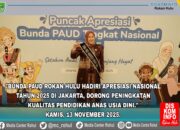 Bunda PAUD Rohul Hadiri Apresiasi Nasional 2025 di Jakarta, Dorong Peningkatan Kualitas Pendidikan Anak Usia Dini