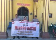 Patroli R4 dan Program Minggu Kasih Polsek Tambusai Jaga Keamanan Jemaat Gereja