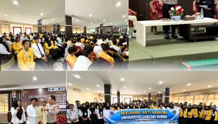 BNNK Pekanbaru Gelar Kuliah Umum dan Deklarasi Anti Narkoba di Universitas Lancang Kuning