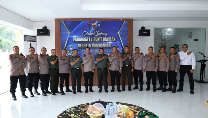 Kasdam I/BB Melakukan Kunjungan ke Yon Kopasgat 469, Satuan Brimob Polda Sumut, dan Yonmarhanlan I Belawan