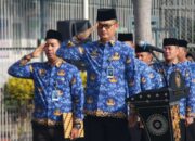 Bersatu dan Berdaulat Menuju Indonesia Maju, Lapas Pekanbaru Laksanakan Upacara Peringatan HUT Ke-54 KORPRI