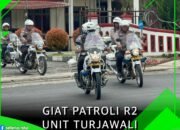 Sat Lantas Polres Rohul Gelar Strong Point Sore dan Patroli R2, Perketat Pengamanan Arus Lalu Lintas di Jam Padat Aktivitas