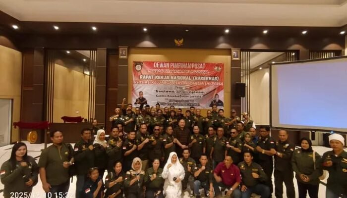 AKPERSI Satukan Suara Pers Daerah, Rakernas 2025 Hadirkan 133 Perwakilan Nasional