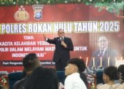 Polres Rokan Hulu Gelar Natal Oikumene 2025, Tanamkan Nilai Kasih dan Pelayanan Humanis