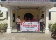 Polsek Tandun Gelar Minggu Kasih, Pererat Hubungan dengan Jemaat dan Pemuda Desa