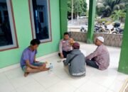 Jumat Curhat di Desa Kabun, Polsek Ajak Warga Jaga Kamtibmas Bersama