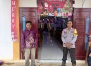 Polsek Rokan IV Koto Pastikan Ibadah Minggu Kasih di Gereja HKBP Sei Siasam Berjalan Aman dan Kondusif