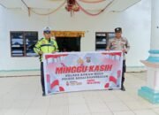 Polsek Bonai Darussalam Gelar Patroli Minggu Kasih, Pastikan Keamanan Gereja di Desa Sontang