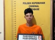 Kepergok Melangsir Sawit Curian, Residivis Diamankan Warga dan Diserahkan ke Polsek Kepenuhan