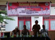 Polsek Rambah Gelar Sosialisasi Bahaya Narkoba di Desa Rambah Tengah Barat