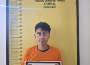Polsek Tambusai Utara Tangkap Pengedar Sabu, 7 Paket Barang Bukti Siap Edar Diamankan