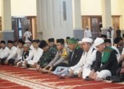 Sambut Tahun Baru, Kapolres Rohul Hadiri Kegiatan Zikir dan Doa Bersama di Masjid Agung Islamic Centre