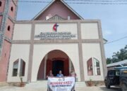 Program Minggu Kasih, Polsek Tambusai Intensifkan Patroli R4 dan Pengamanan Ibadah di Dua Gereja