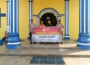 Polsek Kabun Laksanakan Patroli Minggu Kasih, Pastikan Keamanan Ibadah Gereja Tetap Kondusif