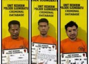 Tangkap 3 Pengedar Narkoba, Polsek Ujungbatu Sita Barang Bukti 79 Paket Sabu Siap Edar